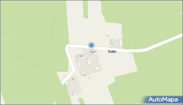 Głusko Duże-Kolonia, Głusko Duże-Kolonia, 73A, mapa Głusko Duże-Kolonia