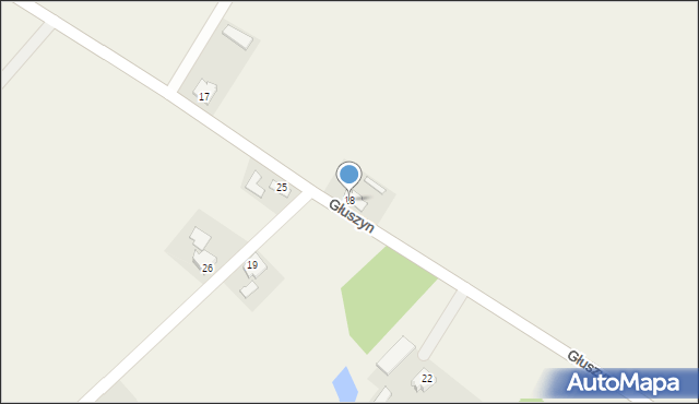 Głuszyn, Głuszyn, 18, mapa Głuszyn