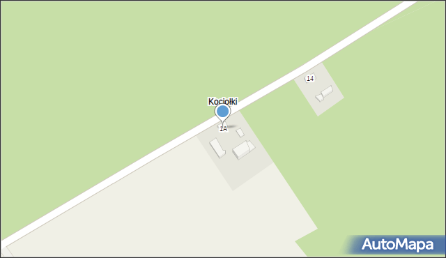 Głuszyna, Głuszyna, 1A, mapa Głuszyna