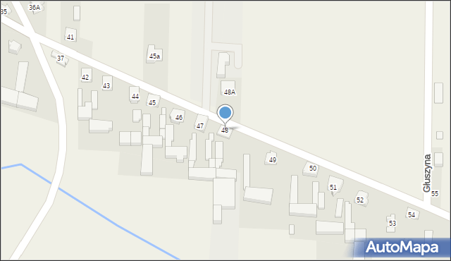 Głuszyna, Głuszyna, 48, mapa Głuszyna