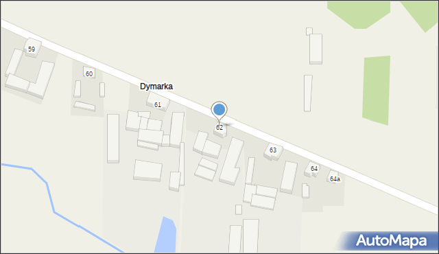 Głuszyna, Głuszyna, 62, mapa Głuszyna