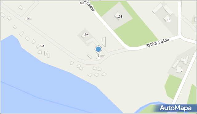 Głuszynek, Głuszynek, 1, mapa Głuszynek