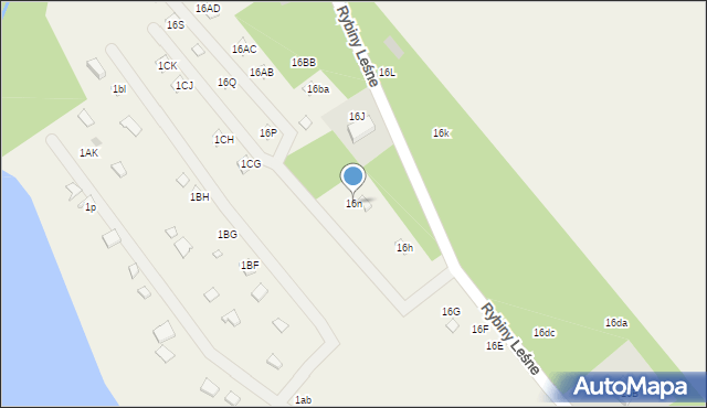 Głuszynek, Głuszynek, 16n, mapa Głuszynek