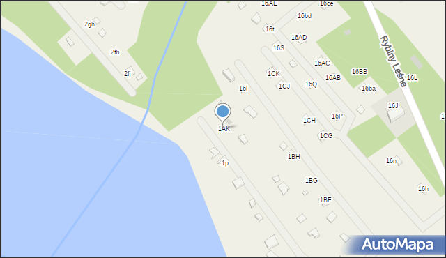 Głuszynek, Głuszynek, 1AK, mapa Głuszynek