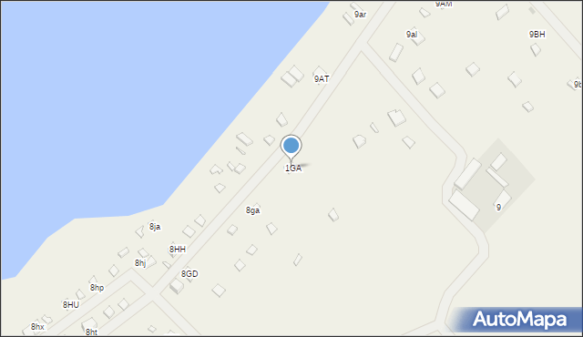 Głuszynek, Głuszynek, 1GA, mapa Głuszynek