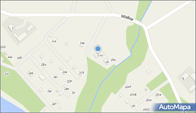 Głuszynek, Głuszynek, 2bh, mapa Głuszynek