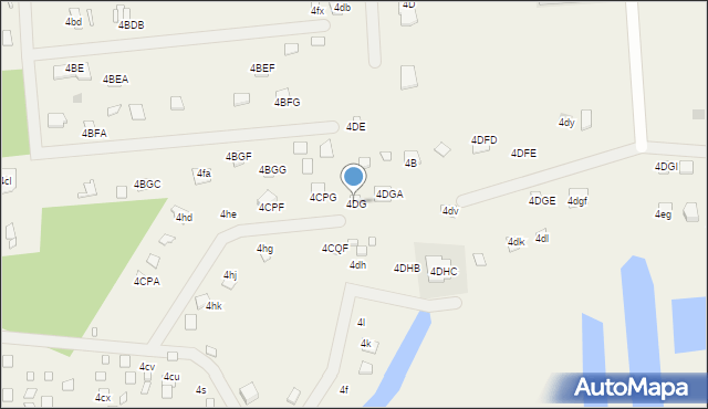 Głuszynek, Głuszynek, 4DG, mapa Głuszynek