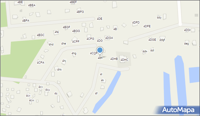 Głuszynek, Głuszynek, 4dh, mapa Głuszynek