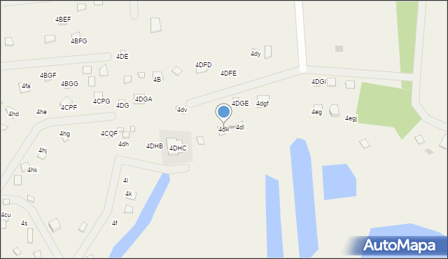 Głuszynek, Głuszynek, 4dk, mapa Głuszynek