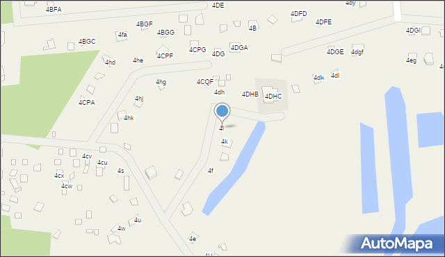 Głuszynek, Głuszynek, 4l, mapa Głuszynek
