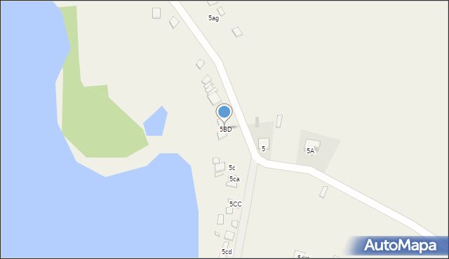 Głuszynek, Głuszynek, 5BD, mapa Głuszynek