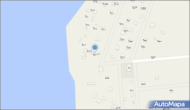 Głuszynek, Głuszynek, 5cr, mapa Głuszynek