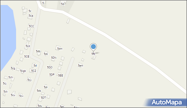 Głuszynek, Głuszynek, 5fb, mapa Głuszynek