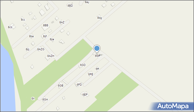 Głuszynek, Głuszynek, 6GF, mapa Głuszynek