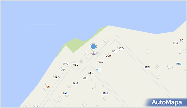 Głuszynek, Głuszynek, 9CB, mapa Głuszynek