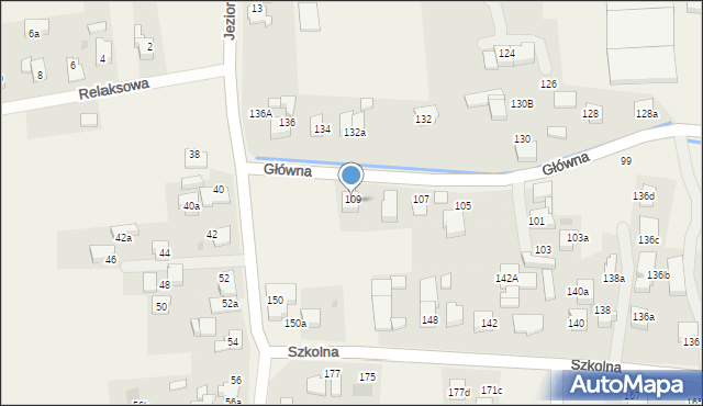 Goczałkowice-Zdrój, Główna, 111, mapa Goczałkowice-Zdrój