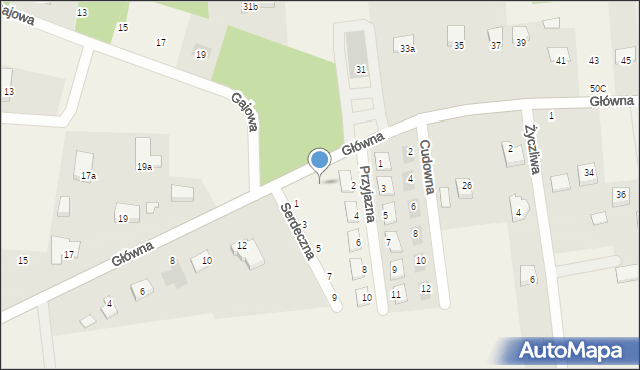 Grabanów, Główna, 18, mapa Grabanów