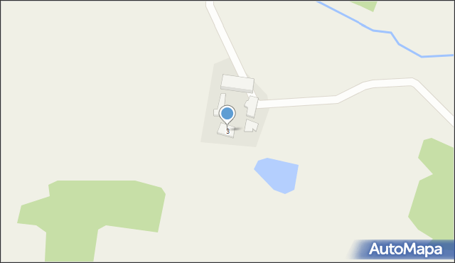 Grabowo, Głazowo, 3, mapa Grabowo