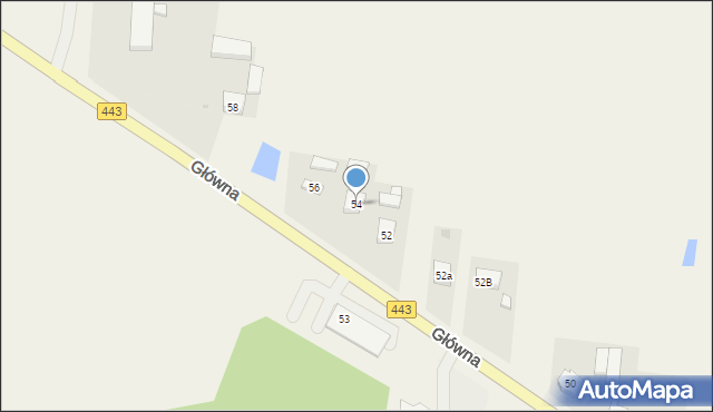 Grodziec, Główna, 54, mapa Grodziec