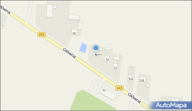 Grodziec, Główna, 56, mapa Grodziec