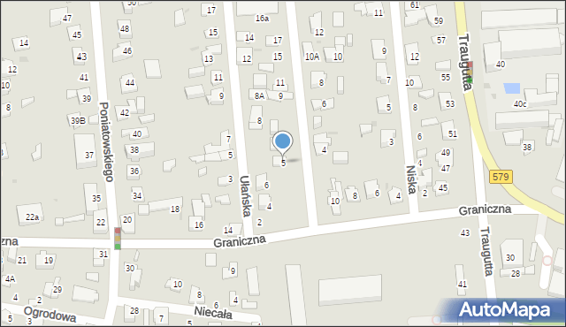 Grodzisk Mazowiecki, Gliniana, 5, mapa Grodzisk Mazowiecki