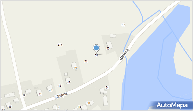 Grojec, Główna, 53, mapa Grojec