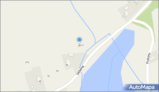 Grojec, Główna, 57, mapa Grojec