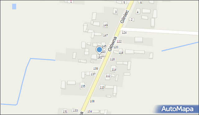 Janików, Główna, 141, mapa Janików