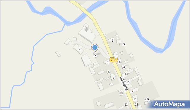 Jazgarzew, Główna, 2a, mapa Jazgarzew