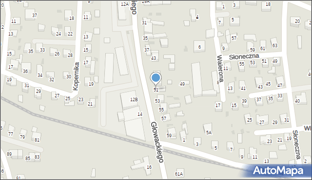 Jędrzejów, Głowackiego Bartosza, 51, mapa Jędrzejów