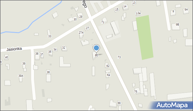 Jędrzejów, Głowackiego Bartosza, 60, mapa Jędrzejów