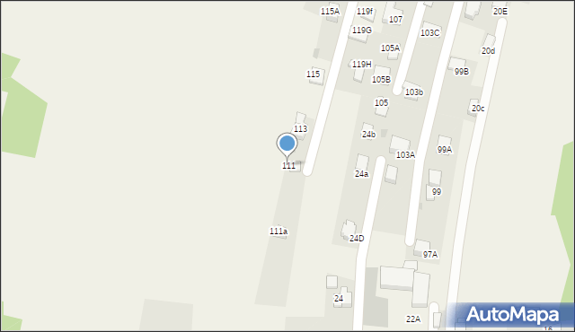 Jejkowice, Główna, 111, mapa Jejkowice