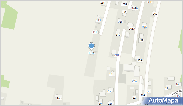 Jejkowice, Główna, 111a, mapa Jejkowice