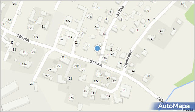 Jejkowice, Główna, 18, mapa Jejkowice