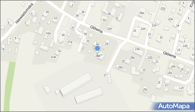 Jejkowice, Główna, 29a, mapa Jejkowice