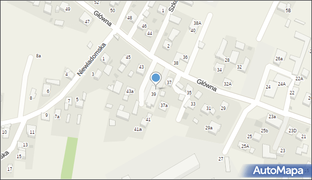Jejkowice, Główna, 39a, mapa Jejkowice
