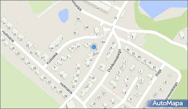 Jelenia Góra, Głowackiego Bartosza, 8, mapa Jelenia Góra