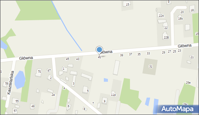 Jeziórko, Główna, 41, mapa Jeziórko