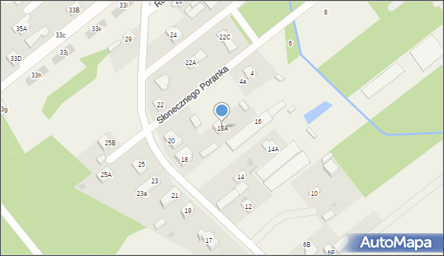 Józefów, Główna, 18A, mapa Józefów