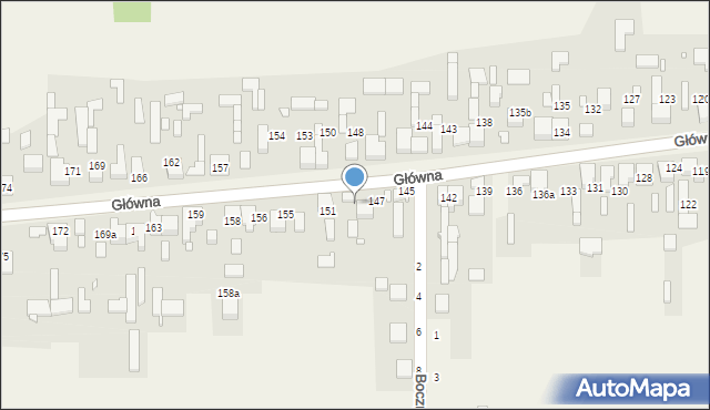 Kalej, Główna, 149, mapa Kalej
