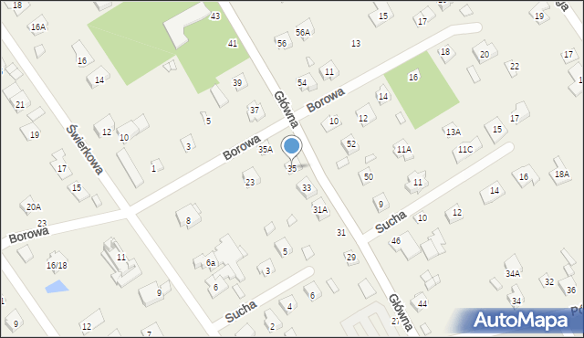 Kamionka, Główna, 35, mapa Kamionka