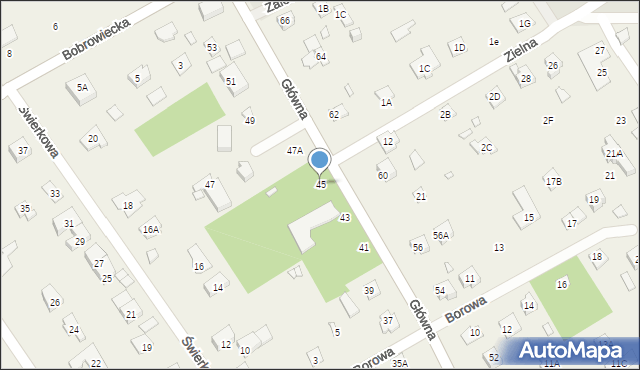 Kamionka, Główna, 45, mapa Kamionka