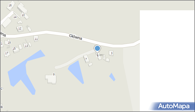 Kędzierzyn-Koźle, Główna, 5, mapa Kędzierzyna-Koźle