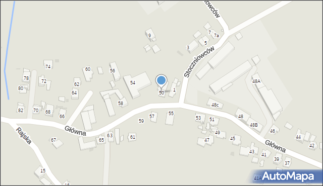 Kędzierzyn-Koźle, Główna, 50, mapa Kędzierzyna-Koźle
