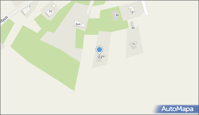 Kolincz, Główna, 91a, mapa Kolincz