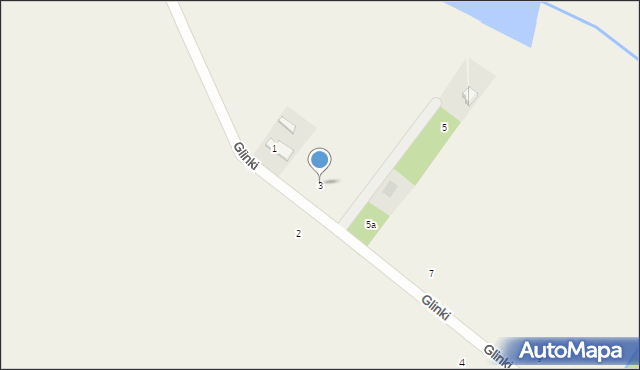 Konarzewo, Glinki, 3, mapa Konarzewo