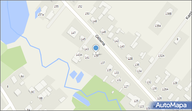 Korytów, Główna, 139, mapa Korytów