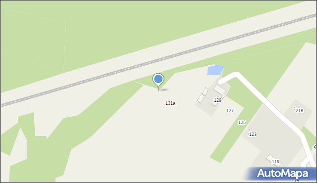 Krzaki Czaplinkowskie, Główna, 131, mapa Krzaki Czaplinkowskie