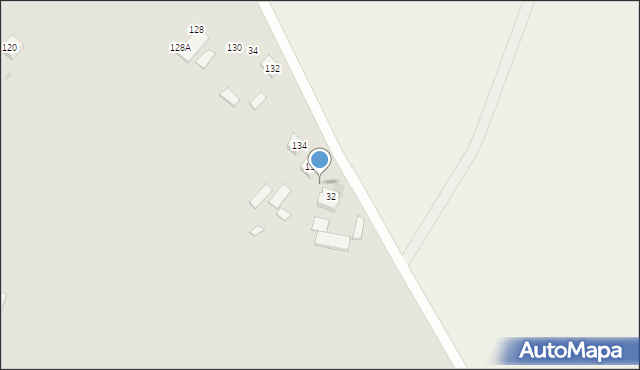 Kurów, Głowackiego Bartosza, 138, mapa Kurów