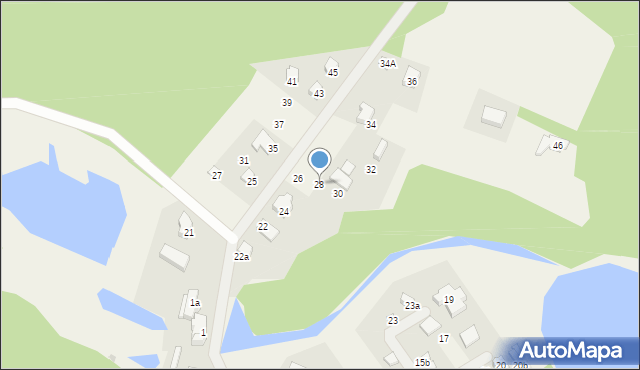 Kuźnica Głogowska, Głuchów, 28, mapa Kuźnica Głogowska